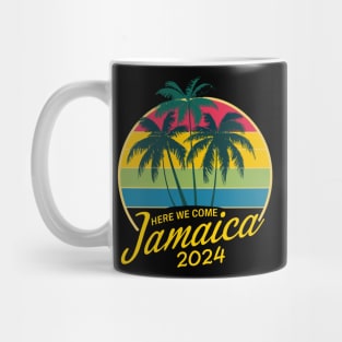 Here We Come Jamaica Trip Girls Trip Family Vacation 2024 Mug